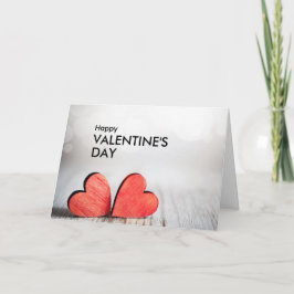 Fijne Valentijnsdag Custom Branded Vouw-  Kaart