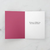 Fijne Valentijnsdag Cute Kitty Cat in Face Mask Feestdagen Kaart (Binnen)