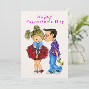 Fijne Valentijnsdag - Cute Romantic Couple Love