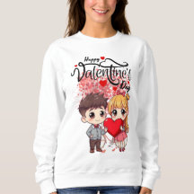 Fijne Valentijnsdag Dames T-shirt – Mooie en Z
