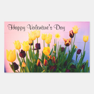 Fijne Valentijnsdag Diverse Tulpen #1 Stickers