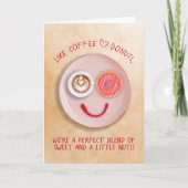 Fijne Valentijnsdag Feestdagen Kaart (Voorkant)