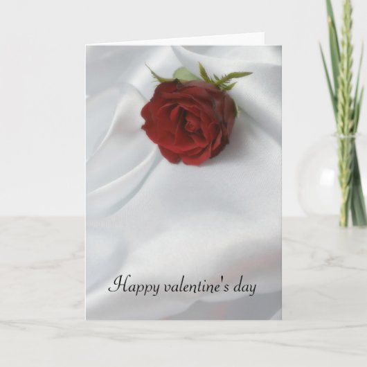 Fijne valentijnsdag feestdagen kaart (Voorkant)
