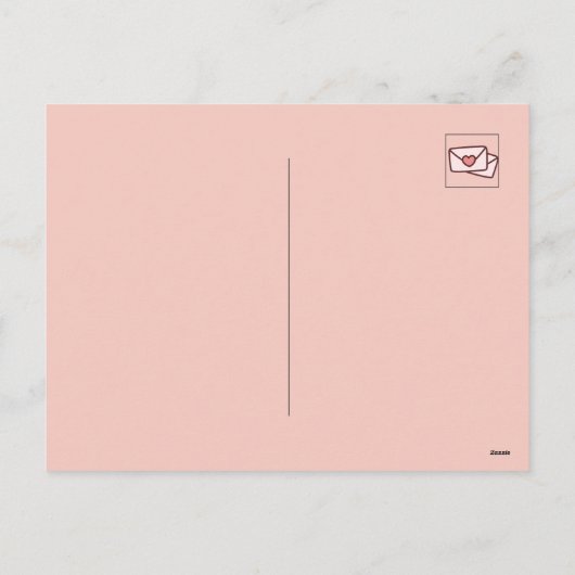 Fijne valentijnsdag feestdagenkaart (Achterkant)