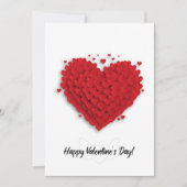 Fijne Valentijnsdag! Feestdagenkaart (Voorkant)