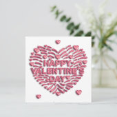 Fijne Valentijnsdag / Flat / Fotokaart 5.25 (Staand voorkant)