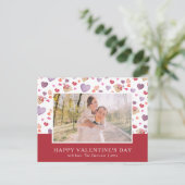 Fijne Valentijnsdag Foto Briefkaart (Staand voorkant)