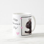 Fijne Valentijnsdag Franse Bulldog mok (Voorkant rechts)