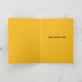 Fijne Valentijnsdag Funny Bread Humor Feestdagen Kaart (Binnen)