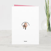 Fijne Valentijnsdag Funny Cupcake Humor Feestdagen Kaart (Achterkant)