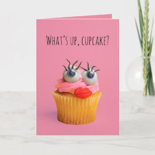 Fijne Valentijnsdag Funny Cupcake Humor Feestdagen Kaart