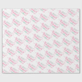 Fijne Valentijnsdag Gift Wrapping Paper Cadeaupapier (Vlak)