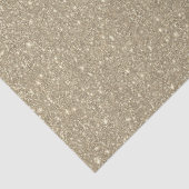 Fijne Valentijnsdag Glitterig Goud Zwart Aangepast Tissuepapier (Detail)