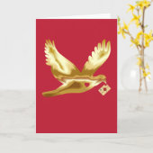 Fijne Valentijnsdag Groet  Kaart (Gele Bloem)