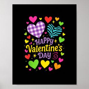 Fijne Valentijnsdag - Harten Liefde Poster