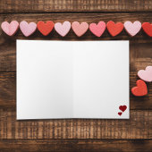 Fijne Valentijnsdag Hartjes Schattig Feestdagen Kaart
