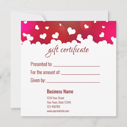 Fijne Valentijnsdag hartstikke Kaart (Achterkant)