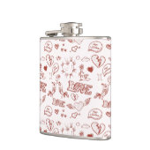 Fijne Valentijnsdag Heupfles (Links)