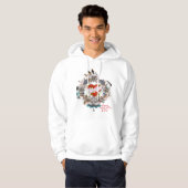 Fijne valentijnsdag hoodie (Voorkant volledig)