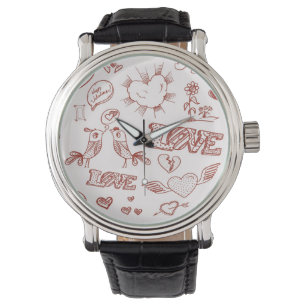 Fijne Valentijnsdag Horloge