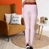 Fijne Valentijnsdag huisdierliefhebbers rood geper Leggings