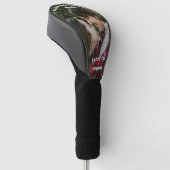 Fijne Valentijnsdag Ik hou van je aangepaste foton Golfheadcover (Schuin)