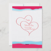 Fijne Valentijnsdag! Ik hou van je! Mooie schapen Feestdagenkaart (Achterkant)