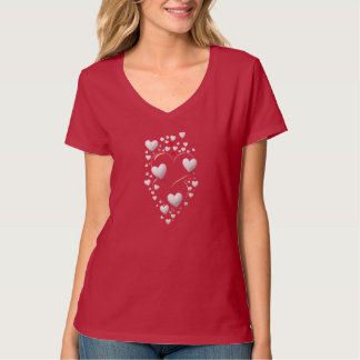 Fijne Valentijnsdag, ik hou van je. T-shirt