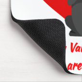 Fijne Valentijnsdag Je bent een echte schattige ka Muismat (Hoek)