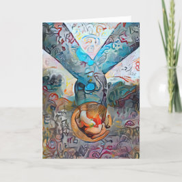 Fijne Valentijnsdag Je woorden houden handen vast Feestdagen Kaart