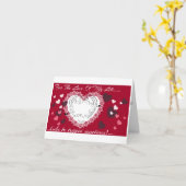 Fijne Valentijnsdag! Kaart (Gele Bloem)