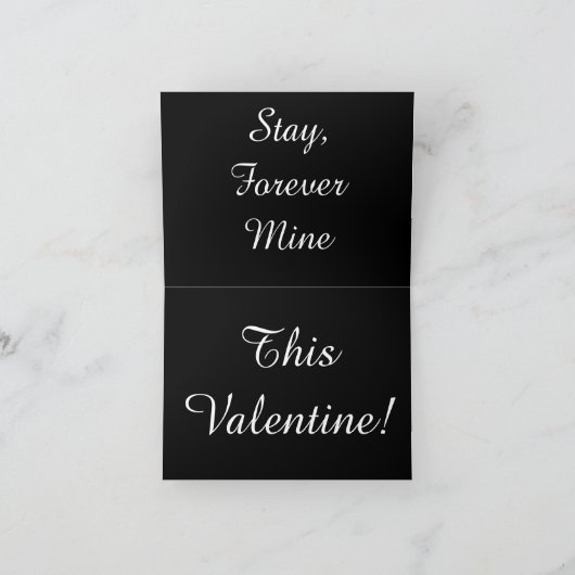 Fijne Valentijnsdag! Kaart (Binnen)