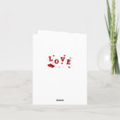 Fijne Valentijnsdag Kaart (Achterkant)
