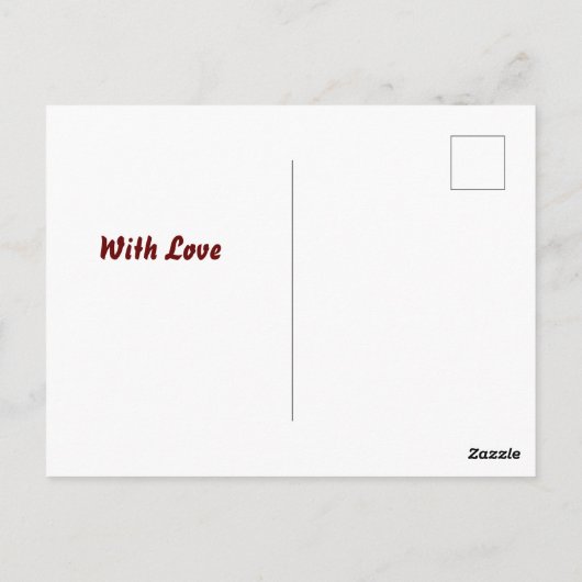 Fijne Valentijnsdag kleindochter Briefkaart (Achterkant)