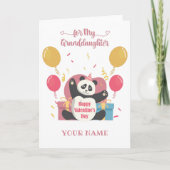 Fijne Valentijnsdag Kleindochter Kaart (Voorkant)