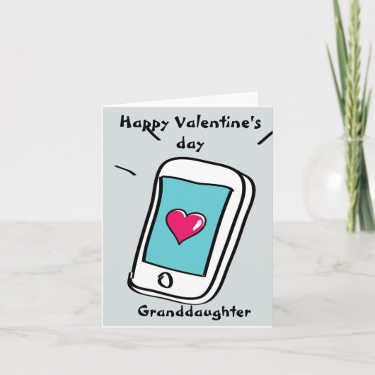 Fijne Valentijnsdag kleindochter Kaart