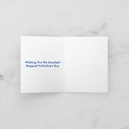 Fijne Valentijnsdag kleindochter Kaart (Binnen)