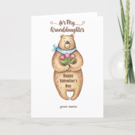 Fijne Valentijnsdag Kleindochter Kaart