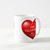 Fijne Valentijnsdag! Koffiemok (Voorkant rechts)