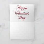 Fijne Valentijnsdag koppel Feestdagen Kaart (Binnen)