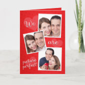 Fijne Valentijnsdag Koppel Plaats Afbeeldingen Feestdagen Kaart (Voorkant)