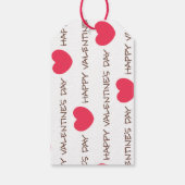 Fijne Valentijnsdag Kuiken BE MINE Cadeaubijslags Cadeaulabel (Achterkant)
