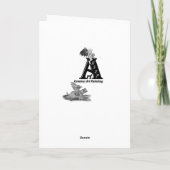 Fijne Valentijnsdag! Kus me! Feestdagen Kaart (Achterkant)