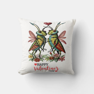 Fijne valentijnsdag kussen
