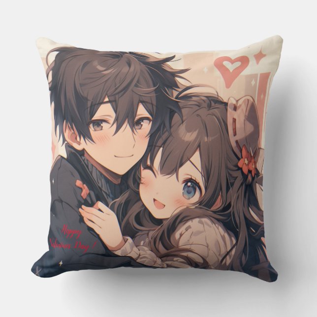 Fijne Valentijnsdag! Kussen (Voorkant)