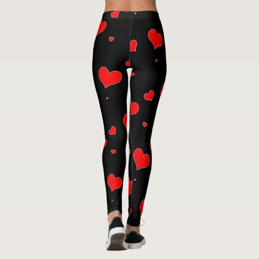 Fijne Valentijnsdag Leggings (Achterkant)