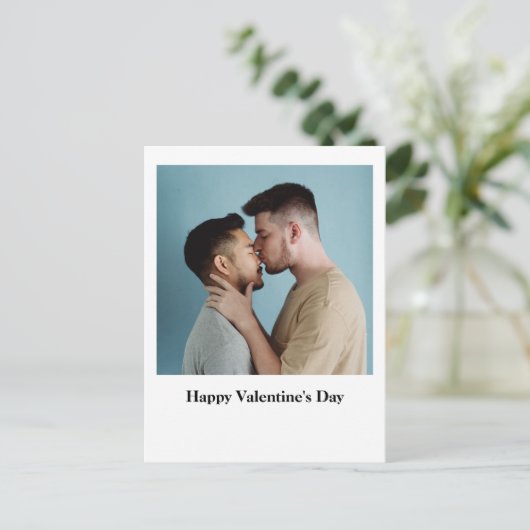 Fijne valentijnsdag | LGBT Pride-maand Briefkaart (Staand voorkant)