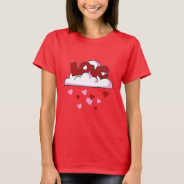 Fijne Valentijnsdag liefde vrouwen T-Shirt