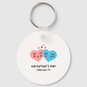 Fijne Valentijnsdag - Liefdesafbeeldingen Grappig Sleutelhanger