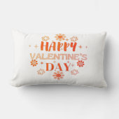 Fijne Valentijnsdag Liefdesontwerp Kussen (Voorkant)
